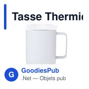Tasse Thermique Adelax - Miniature 1