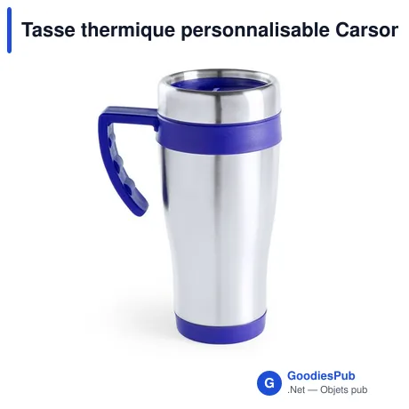 Tasse thermique personnalisable Carson avec logo