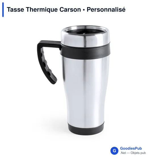 Tasse thermique personnalisable Carson avec logo - Image 5