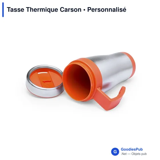 Tasse thermique personnalisable Carson avec logo - Image 7