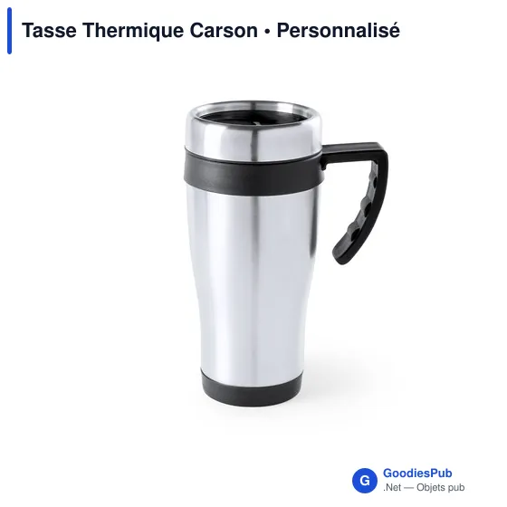 Tasse thermique personnalisable Carson avec logo - Image 10