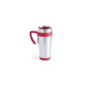 Variante rouge - Tasse thermique personnalisable Carson avec logo