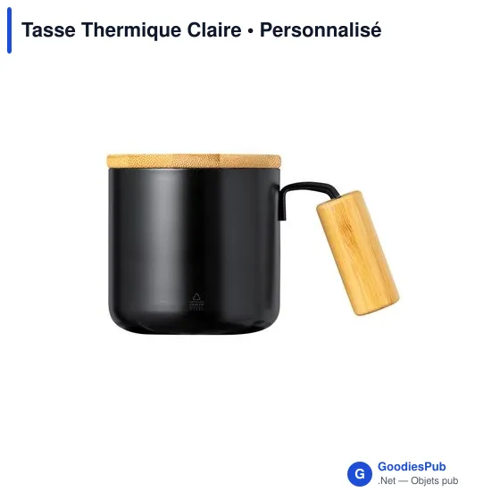 Tasse Thermique Claire - Image 1