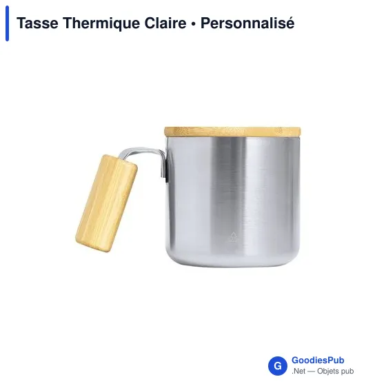 Tasse Thermique Claire - Image 3