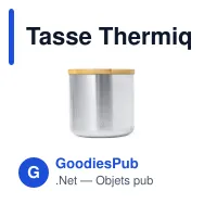 Tasse Thermique Claire - Miniature 4
