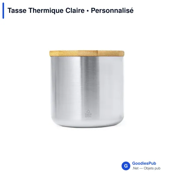 Tasse Thermique Claire - Image 4