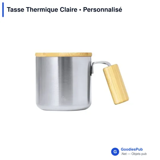 Tasse Thermique Claire - Image 5