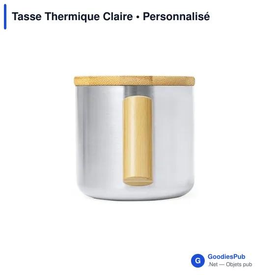 Tasse Thermique Claire - Image 6