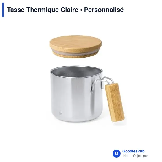 Tasse Thermique Claire - Image 8
