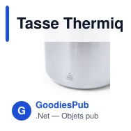 Tasse Thermique Claire - Miniature 9