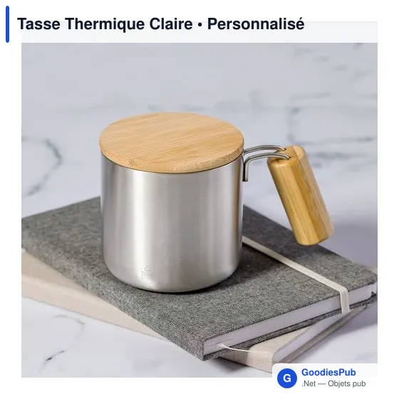 Tasse Thermique Claire - Image 10