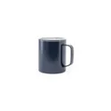 Variante bleu marine - Tasse thermique personnalisable en acier inoxydable - Tasse Thermique Hannaavec logo