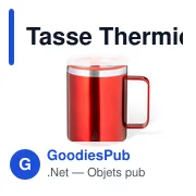 Tasse Thermique Suprax - Miniature 1