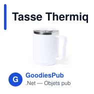 Tasse Thermique Tikam - Miniature 1