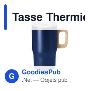 Tasse Thermique Zaran - Miniature 1