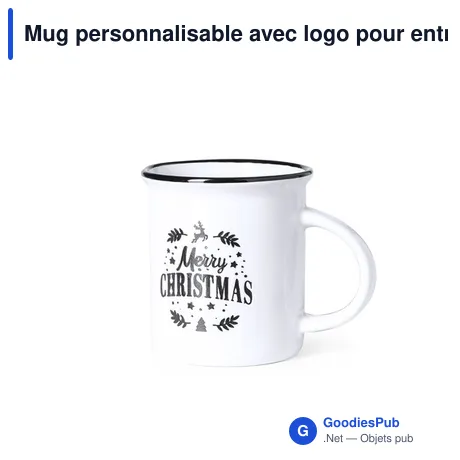 Mug personnalisable avec logo pour entreprises - Tiffany