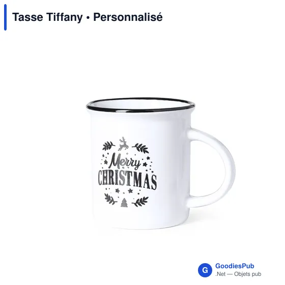 Mug personnalisable avec logo pour entreprises - Tiffany - Image 1