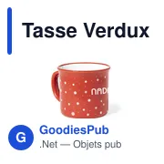 Tasse Verdux - Miniature 5