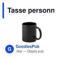 Tasse personnalisable en céramique avec logo - Tasse Zifor - Miniature 2