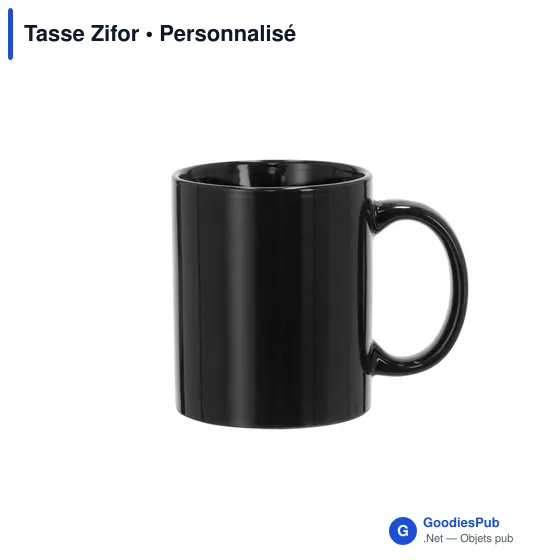 Tasse personnalisable en céramique avec logo - Tasse Zifor - Image 3