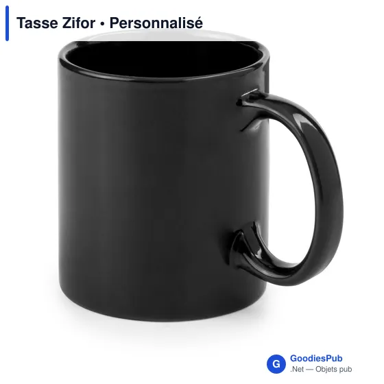 Tasse personnalisable en céramique avec logo - Tasse Zifor - Image 5