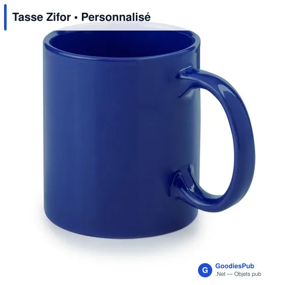 Tasse personnalisable en céramique avec logo - Tasse Zifor - Image 9