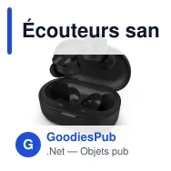 Écouteurs sans fil personnalisables Philips TWS intra-auriculaires avec logo - TAT1209 - Miniature 2