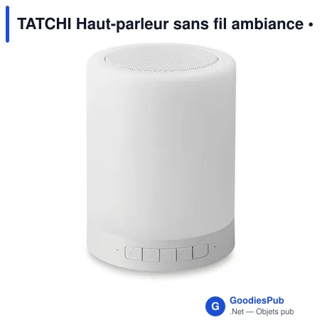 TATCHI Haut-parleur sans fil ambiance