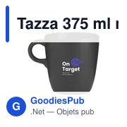 Mug personnalisable Tazza 375 ml avec logo - Céramique - Miniature 8