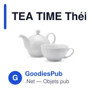 TEA TIME Théière et tasse 400 ml - Miniature 2