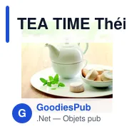 TEA TIME Théière et tasse 400 ml - Miniature 5