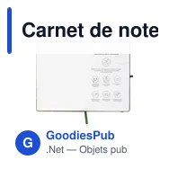 Carnet de notes A5 personnalisable en liège avec logo - Miniature 3