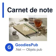 Carnet de notes A5 personnalisable en liège avec logo - Miniature 5