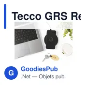 Chargeur sans fil personnalisable Tecco GRS 15W avec logo - Miniature 6