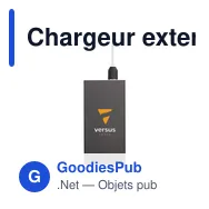 Chargeur externe personnalisable Tecco GRS Recycled Alu Powerbank 5000avec logo - Miniature 9