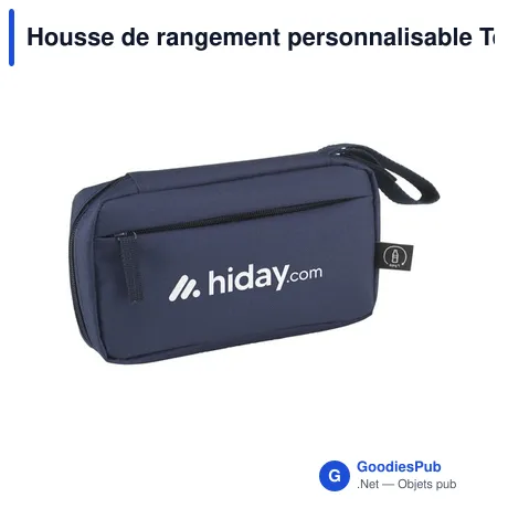 Housse de rangement personnalisable Tech Organizer GRS avec logo