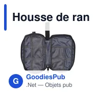 Housse de rangement personnalisable Tech Organizer GRS avec logo - Miniature 11