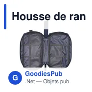 Housse de rangement personnalisable Tech Organizer GRS avec logo - Miniature 4
