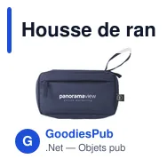 Housse de rangement personnalisable Tech Organizer GRS avec logo - Miniature 5