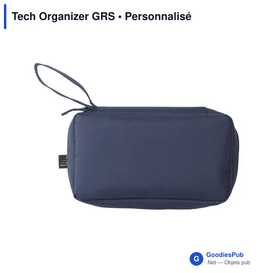 Housse de rangement personnalisable Tech Organizer GRS avec logo - Image 6