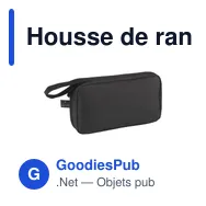 Housse de rangement personnalisable Tech Organizer GRS avec logo - Miniature 9