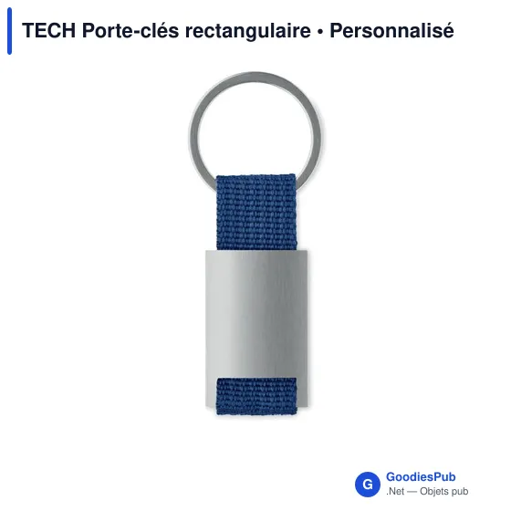 TECH Porte-clés rectangulaire - Image 2