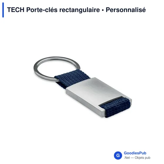 TECH Porte-clés rectangulaire - Image 12