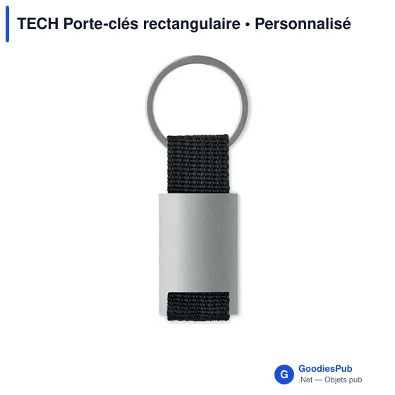TECH Porte-clés rectangulaire - Image 5
