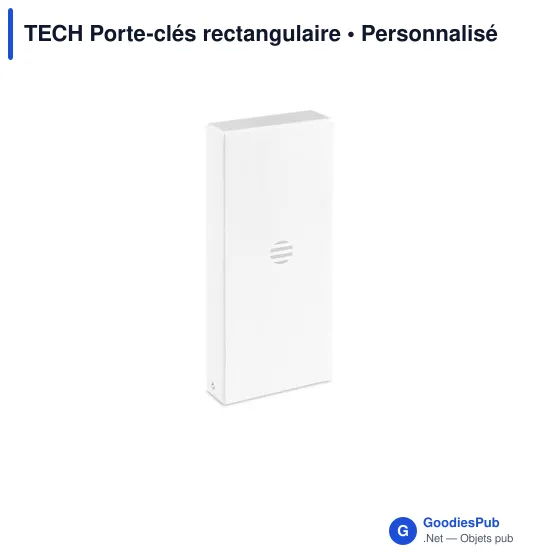 TECH Porte-clés rectangulaire - Image 6