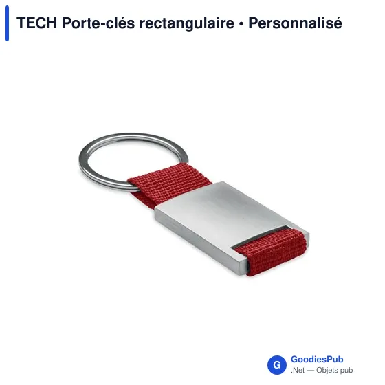 TECH Porte-clés rectangulaire - Image 7