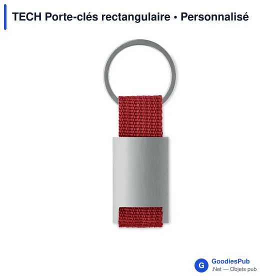 TECH Porte-clés rectangulaire - Image 8
