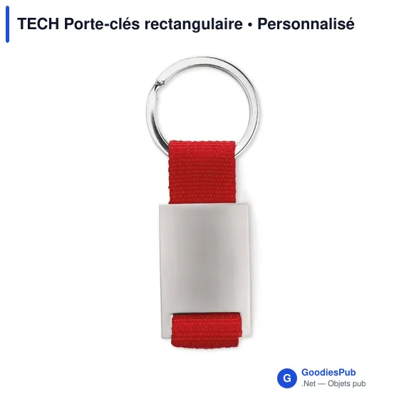 TECH Porte-clés rectangulaire - Image 9