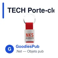 TECH Porte-clés rectangulaire - Miniature 10