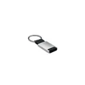 Variante noir - TECH Porte-clés rectangulaire